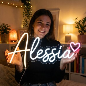Custom Neon Sign, LED Neon Signs, Name Neon Sign, Gifts for Him/her ...