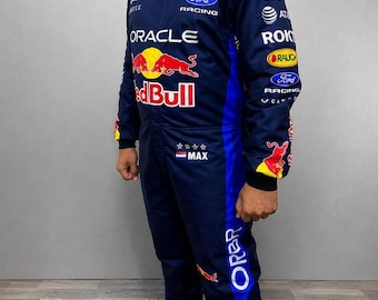 Halloween Racing Costume – F1 Max Style Go Kart Racing Suit, Premium Quality, Motorsport Costume