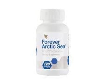 Suplemento de aceite de pescado Omega-3 Arctic Sea – EPA DHA – Apoyo cardiocerebral – Botella blanca – 100% de grado nutracéutico