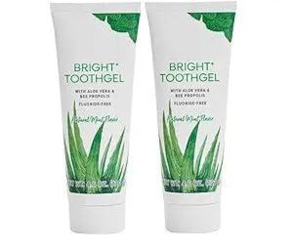 Natrliches Zahngel Minze mit Aloe Vera und Bienen- Propolis, Fluoridfrei,  130g, 2er Pack - Etsy sterreich