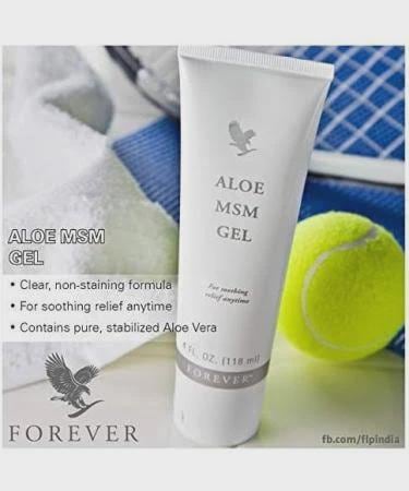Forever MSM Gel | Aloe Vera Cooling Relief Pack of 3 - Etsy