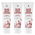 Forever Aloe Heat Lotion pack of 3 | Soothing Massage Lotion with Aloe Vera | Warming Relief for Muscles & Joints product logo