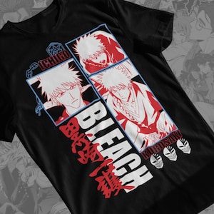 Ichigo Bleach Anime T-Shirt: Soul Reaper Manga Tee