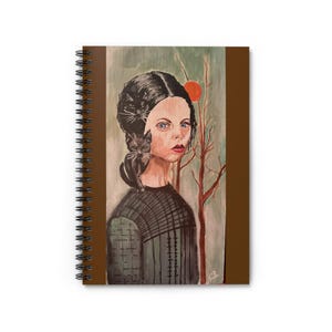 Artistic Spiral Notebook - Refined Elegance, Creative Journal, Unique Gifts, Daily Planner, Eco-Friendly Sketchbook