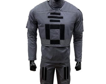 Spersonalizowany Mandalorian Flight Suit | Taktyczny strój cosplay inspirowany Gwiezdnymi Wojnami | Zestaw kombinezonów w stylu Beskar