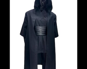 Darth Maul inspirierte Wolle Sith Robe | Handgefertigtes Star Wars Cosplay Kostüm