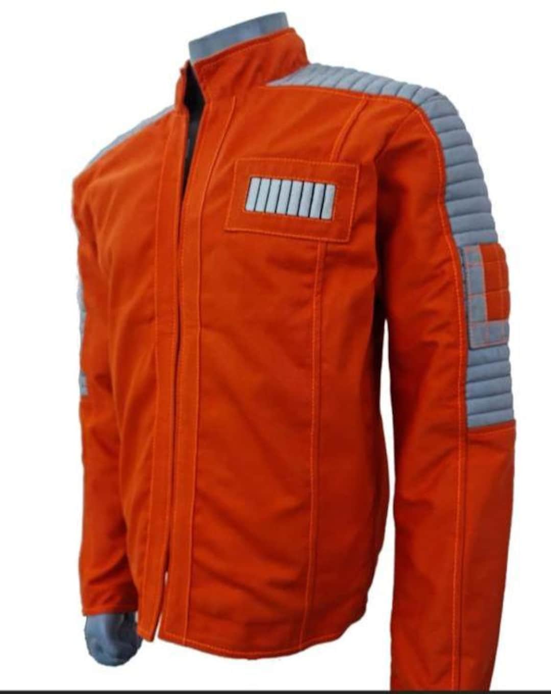 Cassian Andor Rebel Jacket: Orange Star Wars Cosplay Coat - Etsy