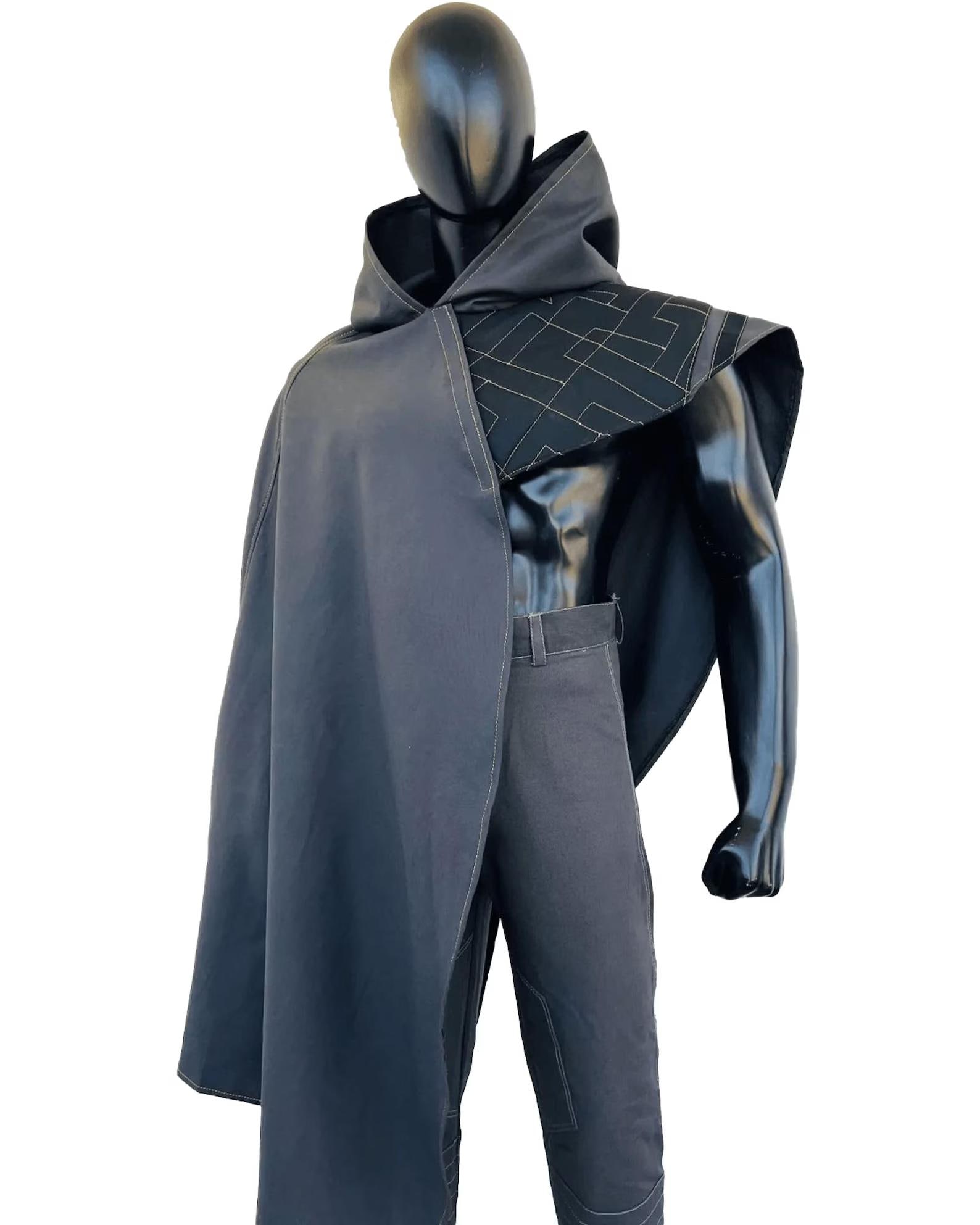 Cal Kestis Jedi Poncho Cape – Star Wars Survivor Hooded Cloak