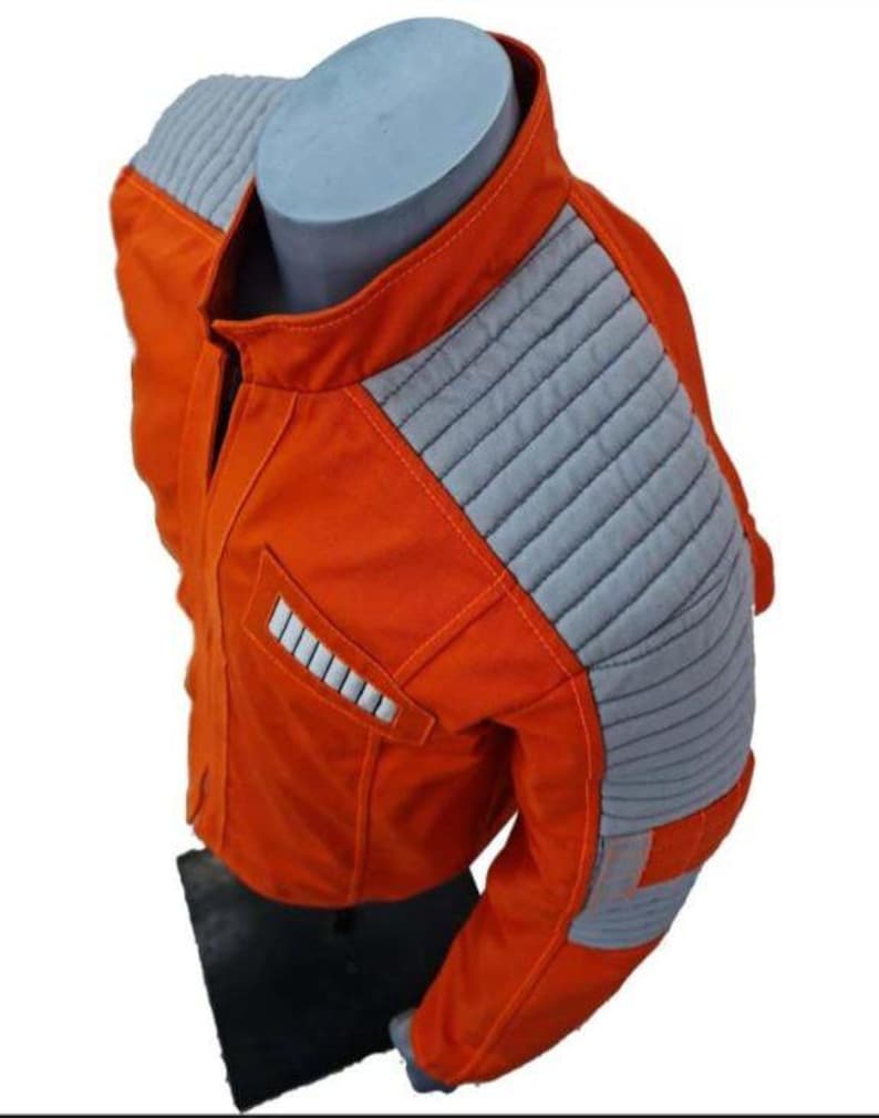 Cassian Andor Rebel Jacket: Orange Star Wars Cosplay Coat - Etsy