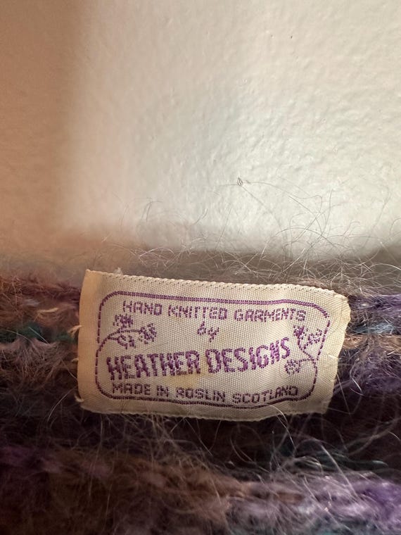 Hand Knit Wool & Mohair Sweater by Heather Designs – Made in Scotland View 5