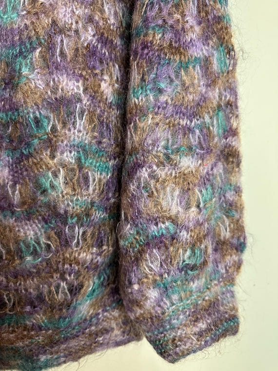 Hand Knit Wool & Mohair Sweater by Heather Designs – Made in Scotland View 2