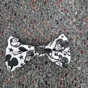 Mickey mouse dog bow