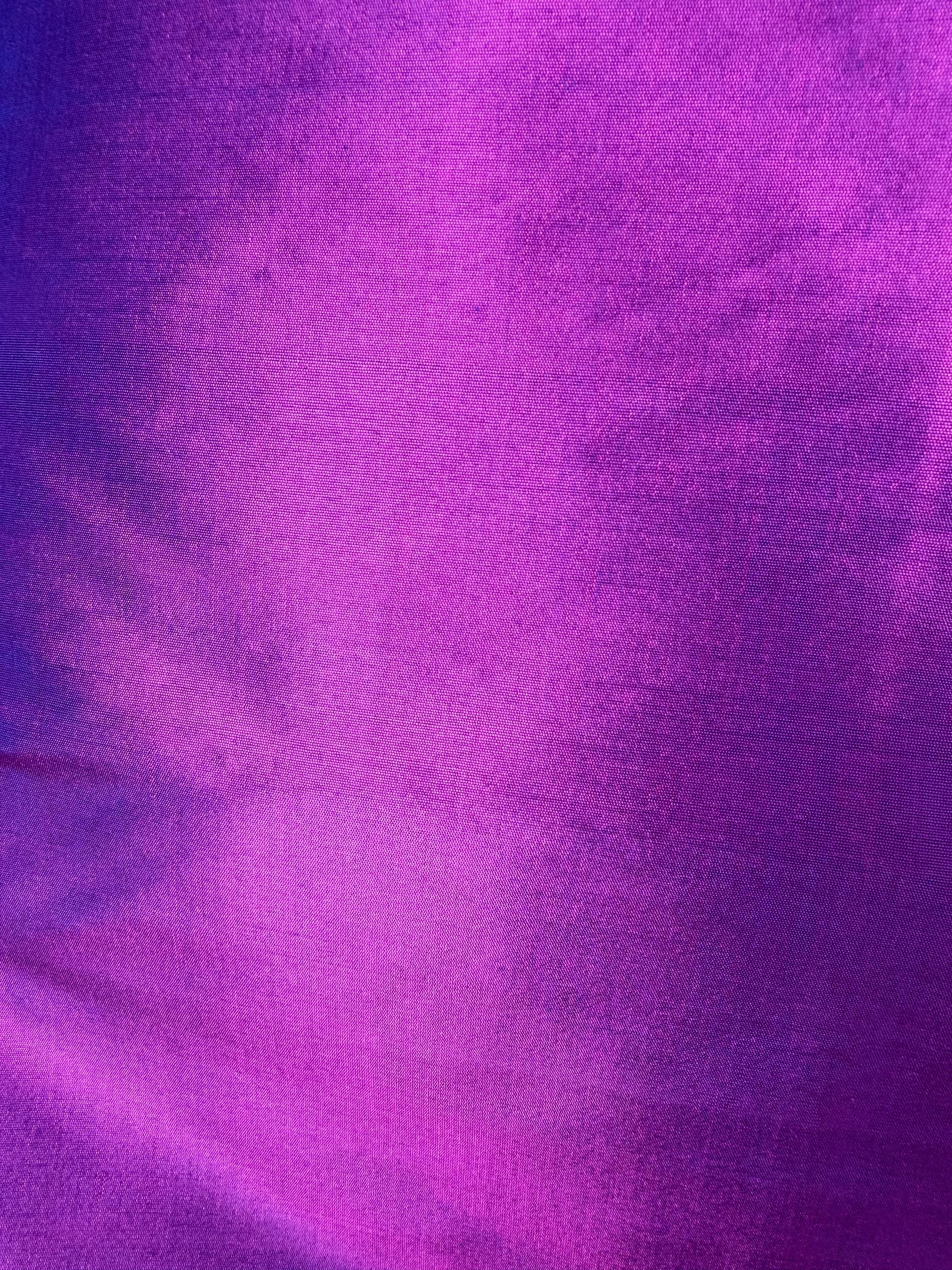 Handmade Uncut Thai Mulberry Silk, Glistening Purple Fuchsia, 2-ply, 1 metre (up to 4m)