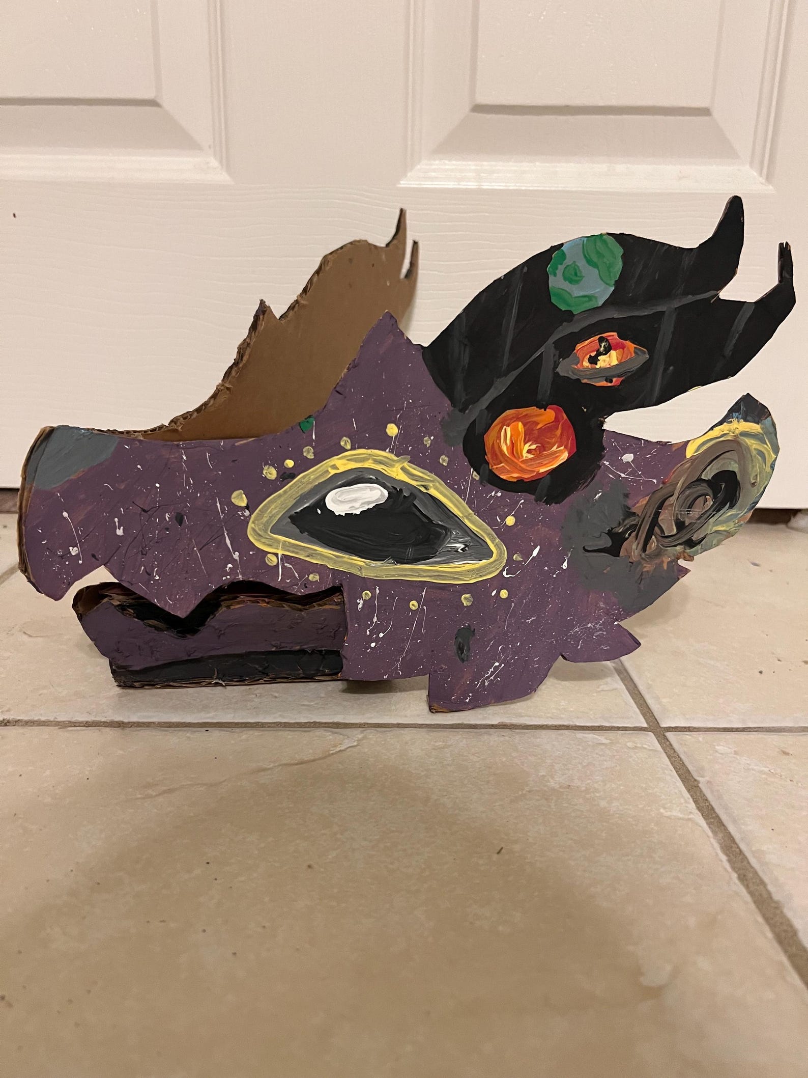 1 Cute Space Themed Dragon Puppet Great for Vids - Etsy