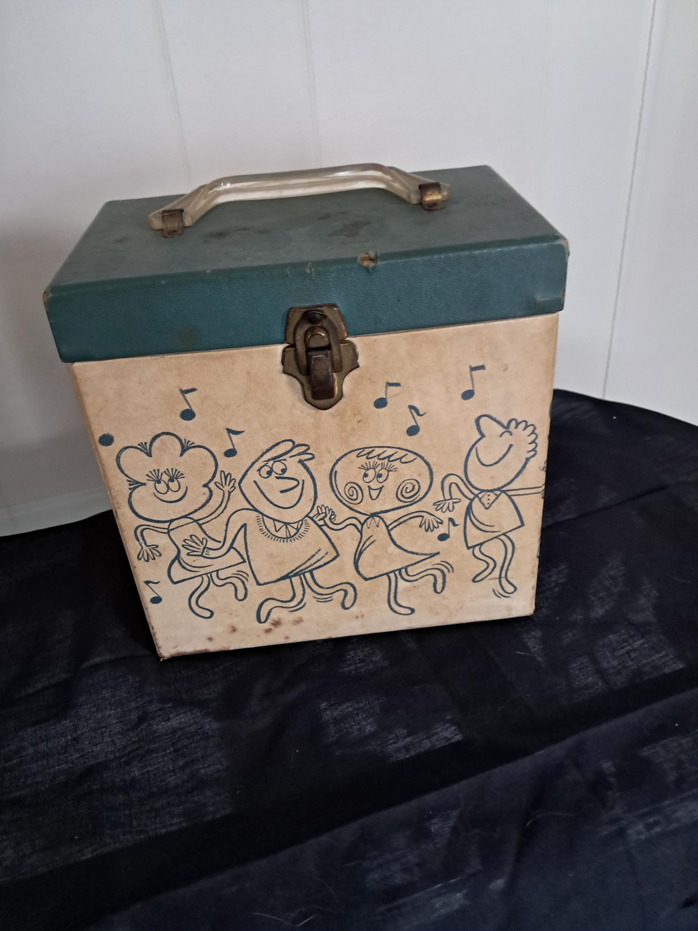 Vintage record case - Etsy 日本