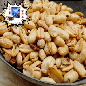 Snack de cacahuetes fritos con chalotas y hojas de apio (500 g)