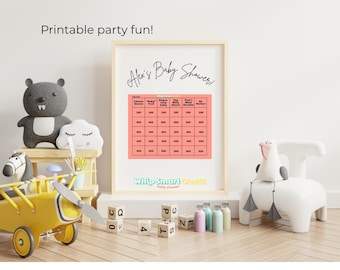 Baby Shower Trivia Game