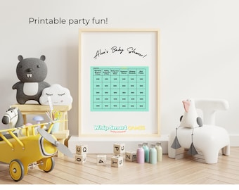Baby Shower Trivia Game #2