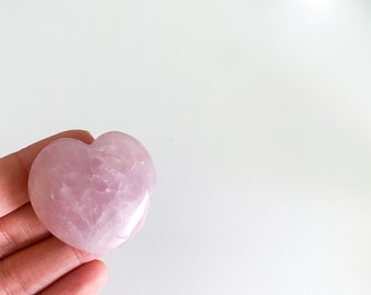 Rose Quartz Heart