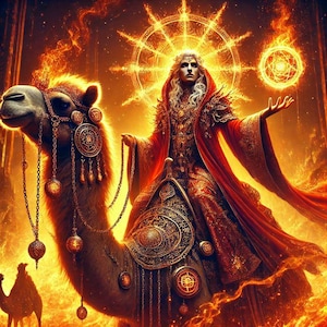 Paimon Activation, Attunement and Energetic Link+ Charged Digital Artwork