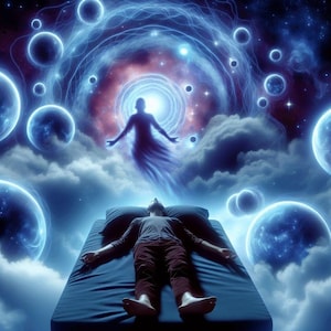 Astral Projection Activation, Attunement and Energetic Link+ Charged Digital Artwork