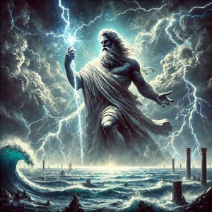 Poseidon Activation, Attunement and Energetic Link+ Charged Digital Artwork