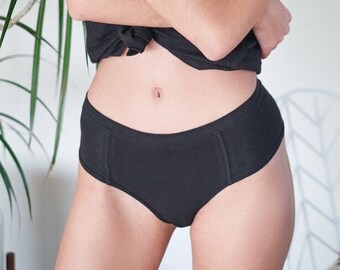 1-pack Hemp & Organic Cotton Underwear Women (Black)