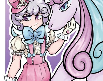 Pokemon Bede Sweet Ouji Print