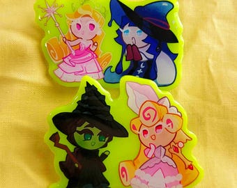 Wicked Witchy Cookies Acrylic Pins