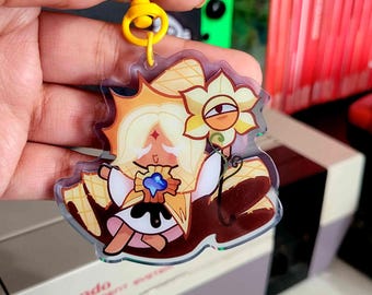 Pure Vanilla Cookie Acrylic Keychain