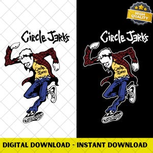 Circle Jerks Skateboard - Etsy