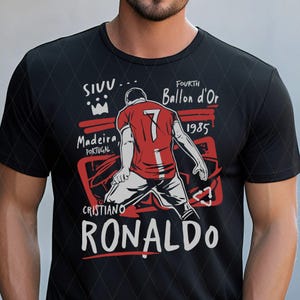 Ronaldo Siuuuu PNG SVG - Digital Download, Football PNG Download, Cristiano Ronaldo CR7 , Football Shirt png, T-shirt Sublimation