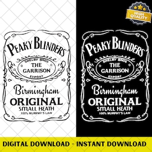 Peaky Blinders The Garrison PNG Digital Download
