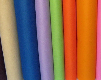 4 Yards Wool Blend Felt - Your Choice of Colors