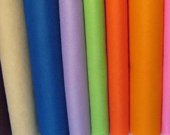 3 Yards Wool Blend Felt - Your Choice of Colors