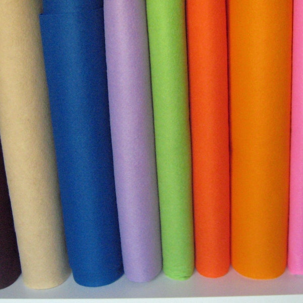 3 Yards Wool Blend Felt - Your Choice of Colors