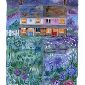 My Neighbour&#39;s Garden - A4 Signed Limited Edition Print