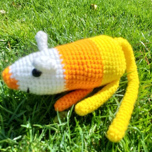 Science the Candy Corn Rat Halloween Cartoon Adventure Etsy