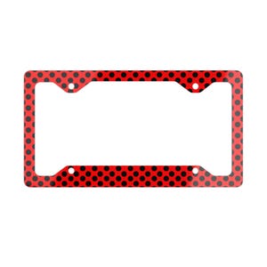 Stylish Metal License Plate Frame, Customizable Auto Accessory, Perfect for Gifts, Car Lovers, Holiday Decor, Personalized