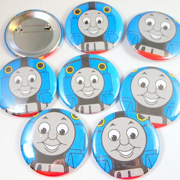 Thomas the Train Buttons Thomas the Train Party Favors Thomas the Train Birthday Birthday Thomas