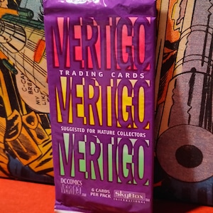 Vintage 1994 Skybox DC Comics VERTIGO Trading Cards Sealed PACK- 6 Cards