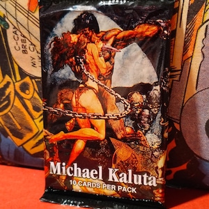 Vintage 1994 FPG Michael KALUTA Fantasy Art Trading Cards Sealed PACK- 10 Cards