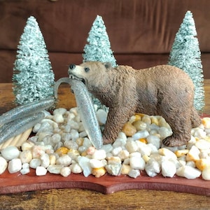Brown Bear and The Salmon Run