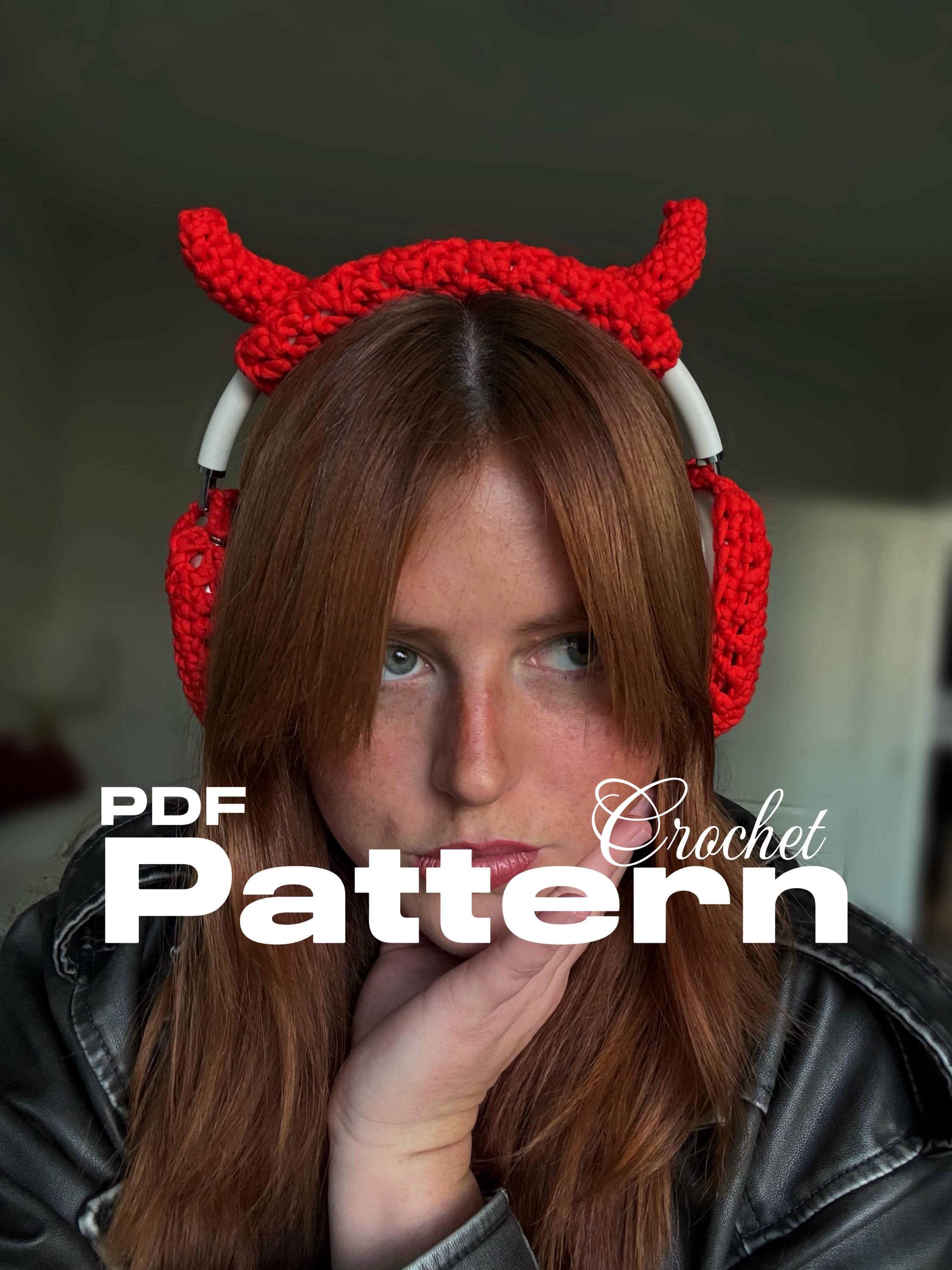 22 Crochet Headphone Cover Patterns, Strawberry, Star, and Fox Styles 7 Crochet Headphone covers