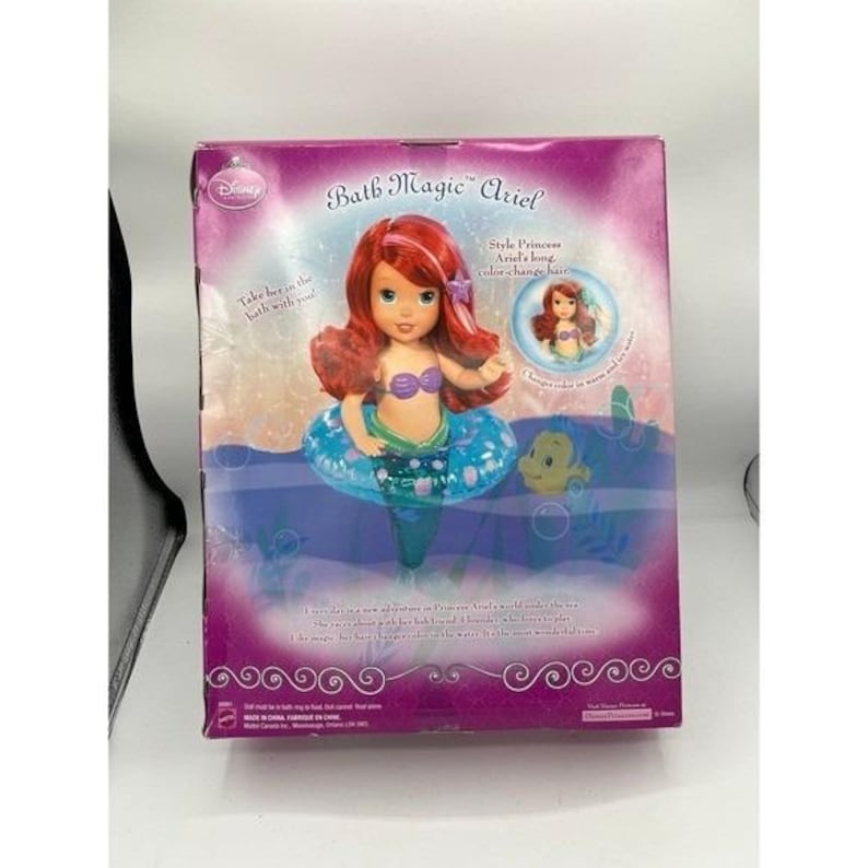 Disney The Little Mermaid Splash Magic Ariel Doll Collection RARE image 7