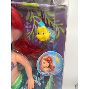 Disney The Little Mermaid Splash Magic Ariel Doll Collection RARE image 3