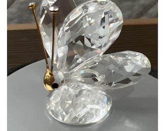 Swarovski Silver Crystal "Mini Butterfly"  7667 035  Original Box COA - MINT!