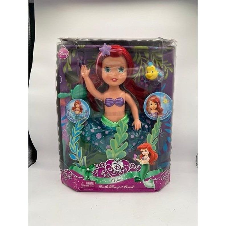 Disney The Little Mermaid Splash Magic Ariel Doll Collection RARE image 6