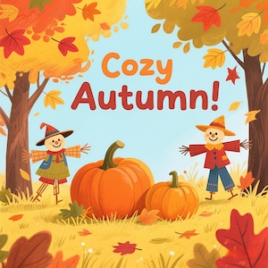 50 Cozy Autumn Coloring Pages