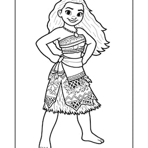 K&ouml;nnte beinhalten: Schwarz-Wei&szlig;-Illustration einer jungen Frau mit langen, welligen Haaren, die ein tr&auml;gerloses Oberteil, einen Rock und eine Halskette tr&auml;gt. Der Rock hat einen Fransenbesatz und ein dekoratives Muster. Die Frau steht mit den H&auml;nden in den H&uuml;ften.